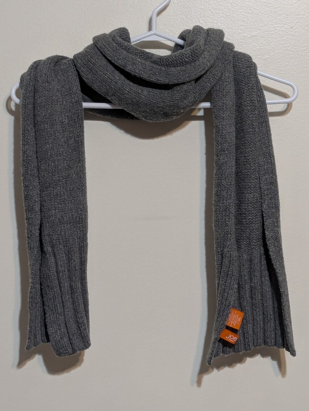 Joe Fresh Gray Knit Scarf